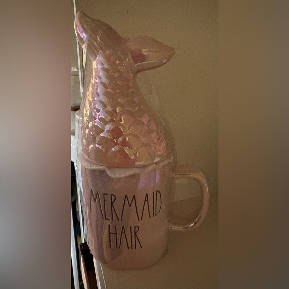 Pink Mermaid Hair Mug